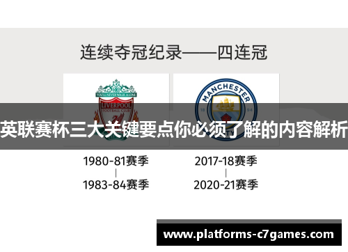 英联赛杯三大关键要点你必须了解的内容解析