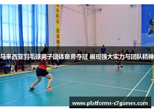 马来西亚羽毛球男子团体奋勇夺冠 展现强大实力与团队精神