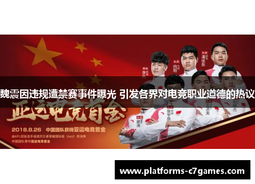 魏震因违规遭禁赛事件曝光 引发各界对电竞职业道德的热议